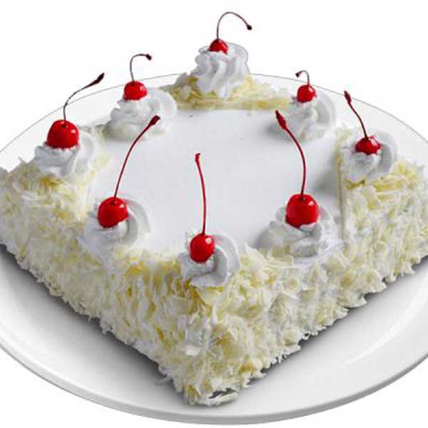 White Forest cake