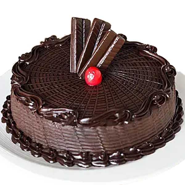 Royal Crunch Dark Chocolate Cake