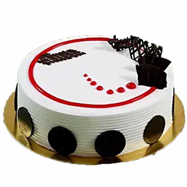Creamy White Forest Cake