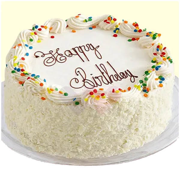 White Forest Cake